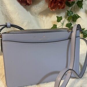 Kate Spade …..Light Purple Crossbody Bag with Adjustable Strap